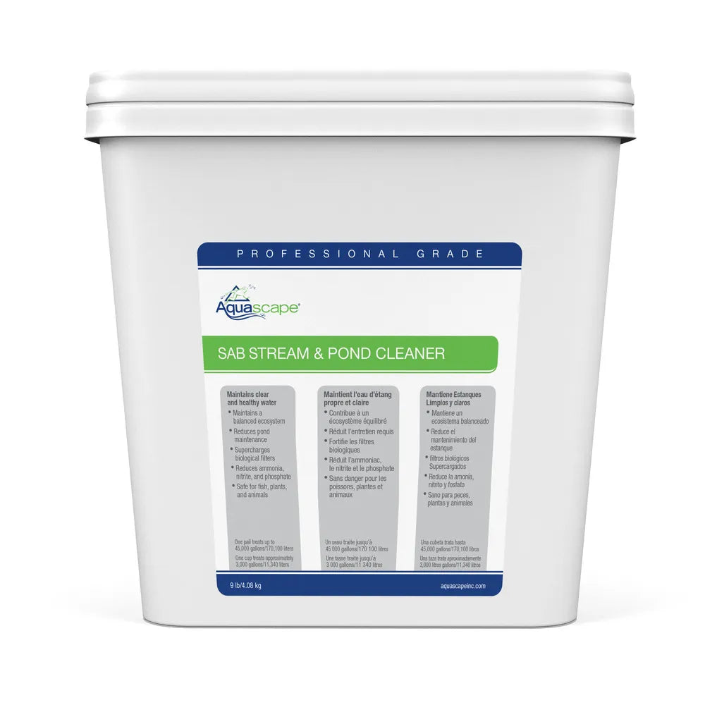 Aquascape SAB Stream & Pond Cleaner Professional Grade 9 lb container
