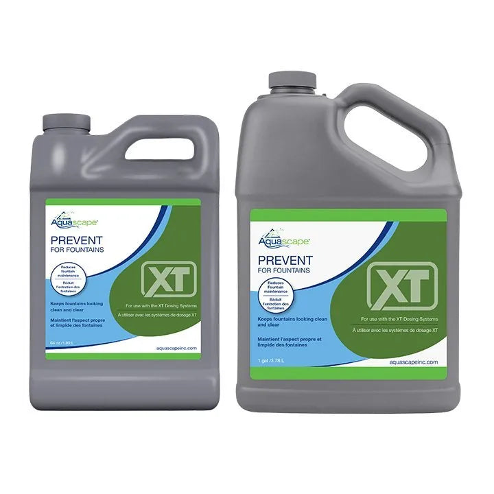 Aquascape Prevent for Fountains and Waterfalls XT refill sizes – Fountain Depot