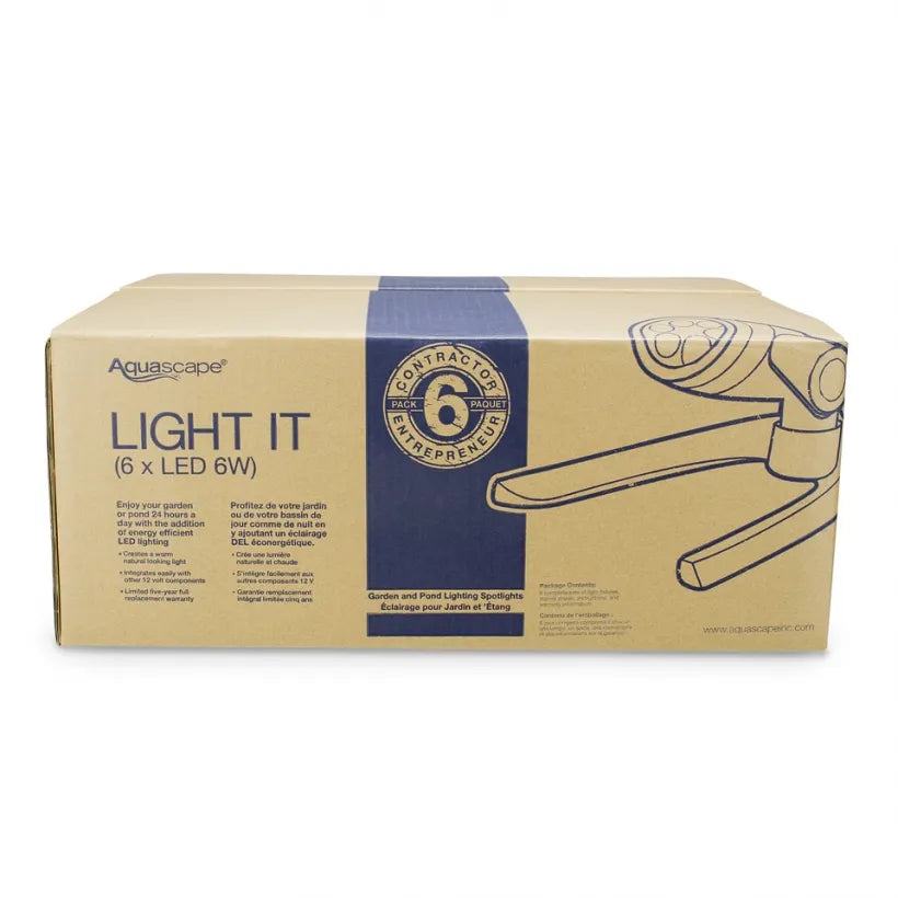 Aquascape 6-Watt Spotlight 6-Pack – Fountain Depot