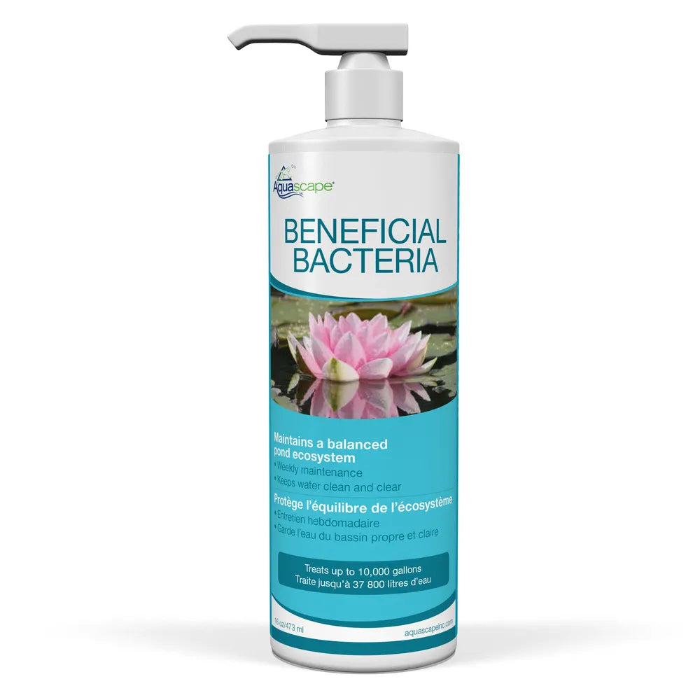 Aquascape Beneficial Bacteria for Ponds liquid bottle – Fountain Depot