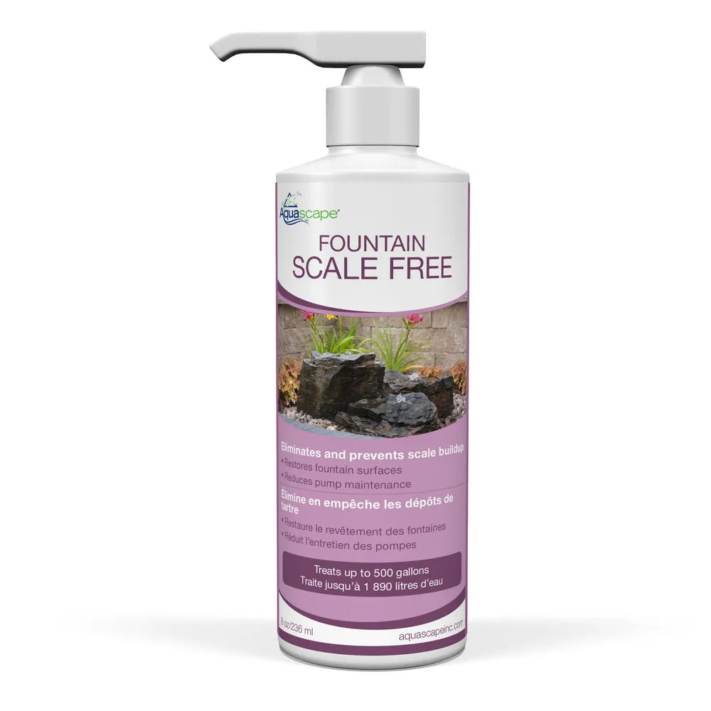 Aquascape Fountain Scale Free 8 oz bottle – Fountain Depot