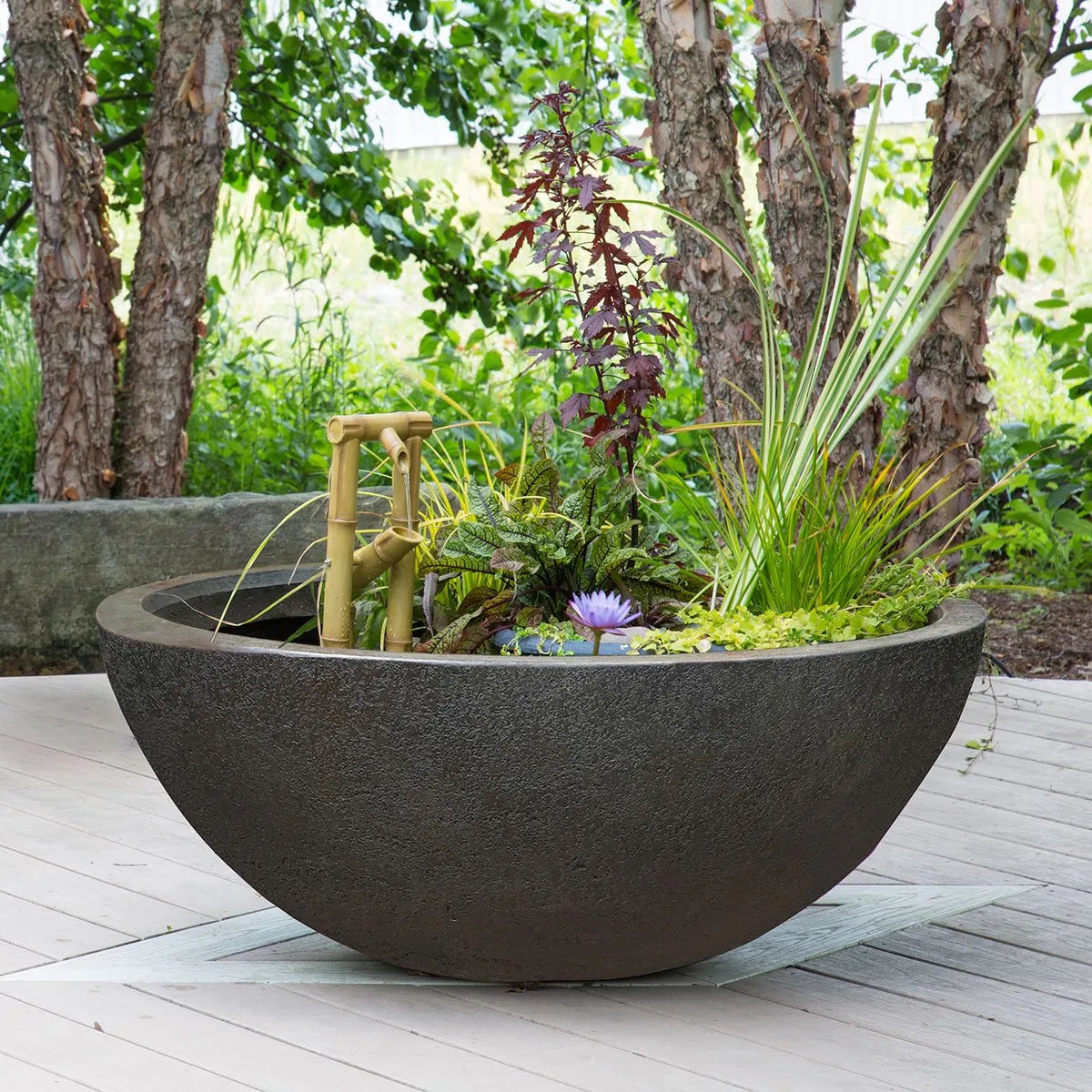 Aquascape Fountain Bowl in Green Slate finish