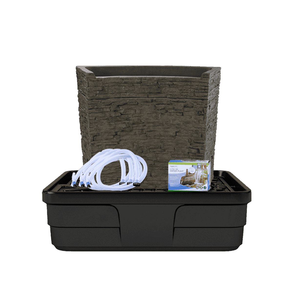 Aquascape Stacked Slate Spillway Wall 32'' Landscape Fountain Kit