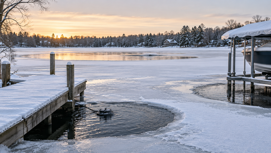 What Size Kasco De-Icer Do You Need? Dock, Boat Lift & Pond Guide