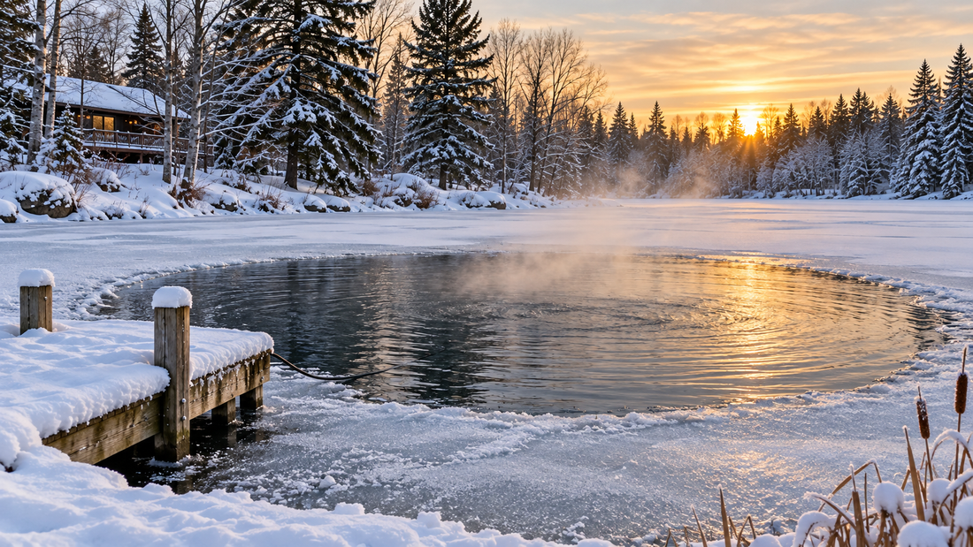 What Does It Cost to Run a Pond De-Icer All Winter in Canada?