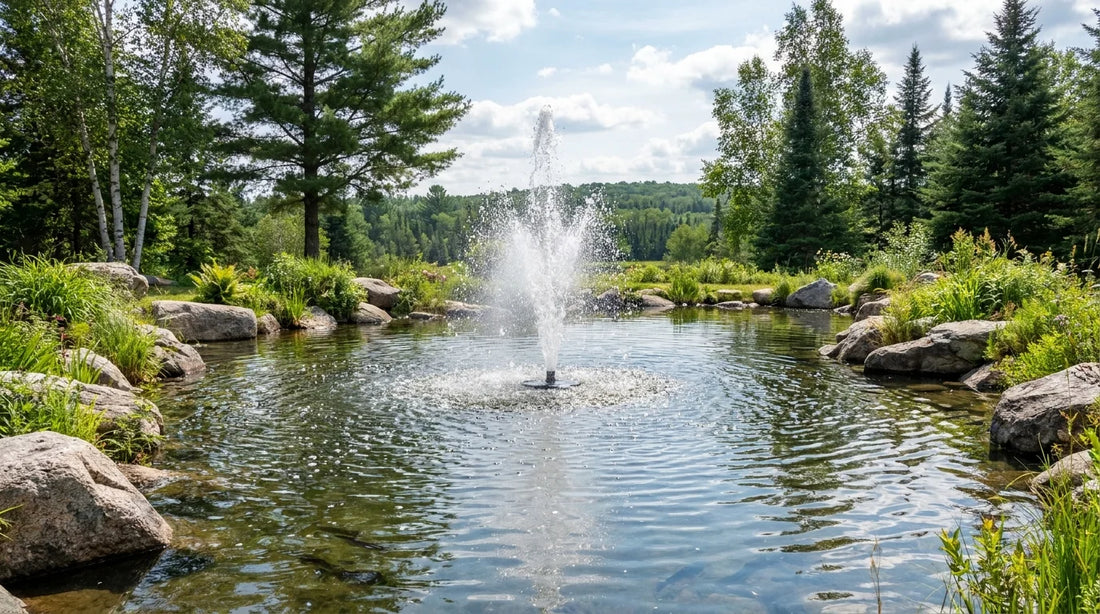 Pond Aeration Systems Complete Guide For Healthy Ponds In Canada