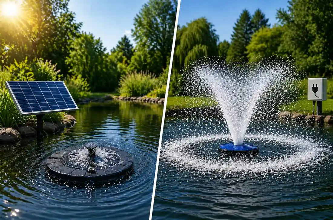 Solar vs Electric Pond Aerators: Which Should You Buy?