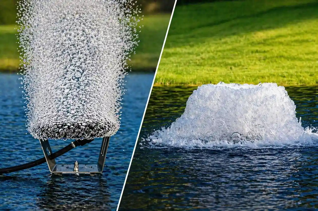 Surface vs Diffused Pond Aeration: Pros and Cons