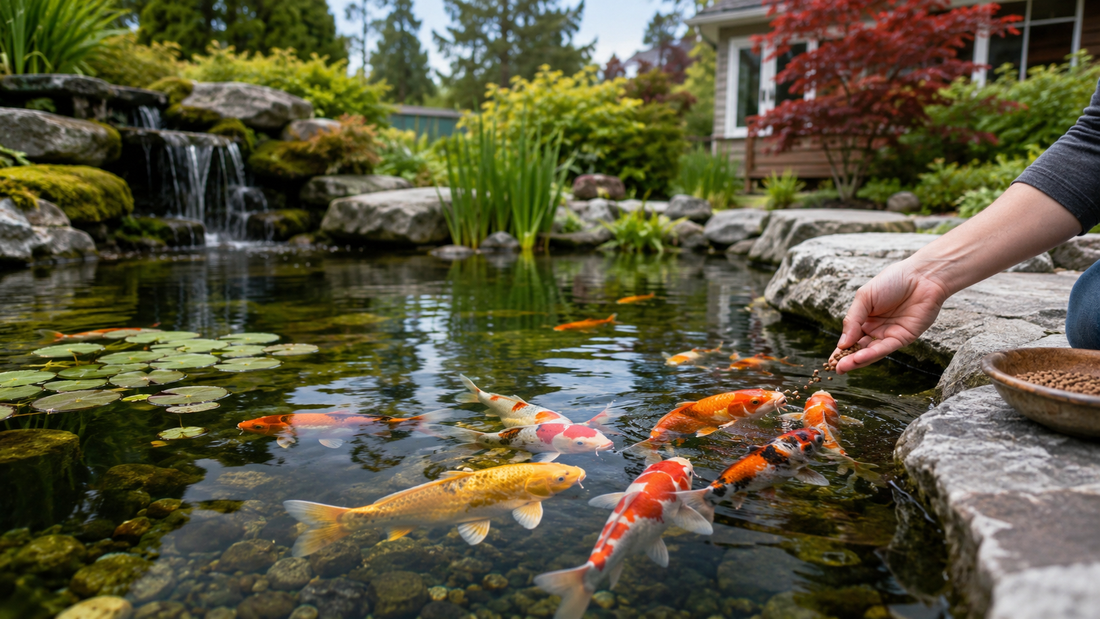 What to Feed Koi: A Canadian Pond Owner's Guide
