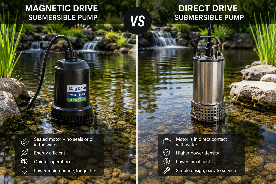 Pond Aeration Pumps vs. Submersible Pumps: Which One Does Your Pond Need?