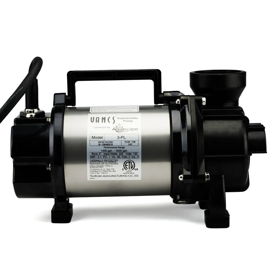 Pompe de bassin pour solides PL et PN