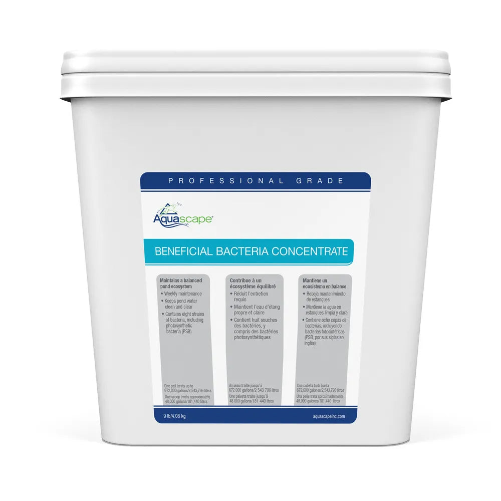 Aquascape Beneficial Bacteria Concentrate Professional Grade 9 lb container