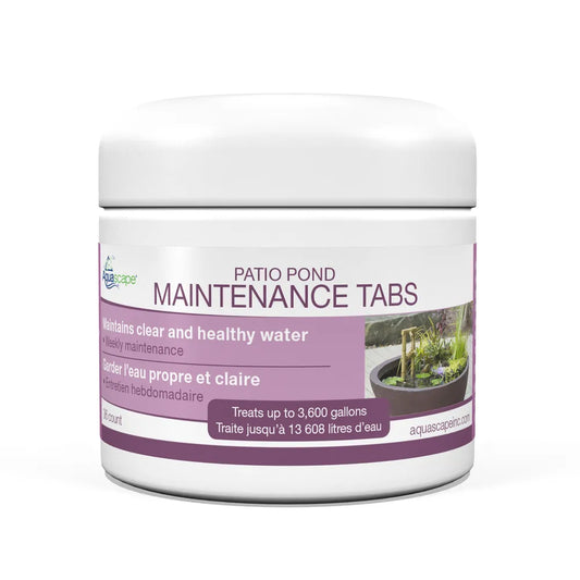 Aquascape Patio Pond Maintenance Tabs 36 count – Fountain Depot