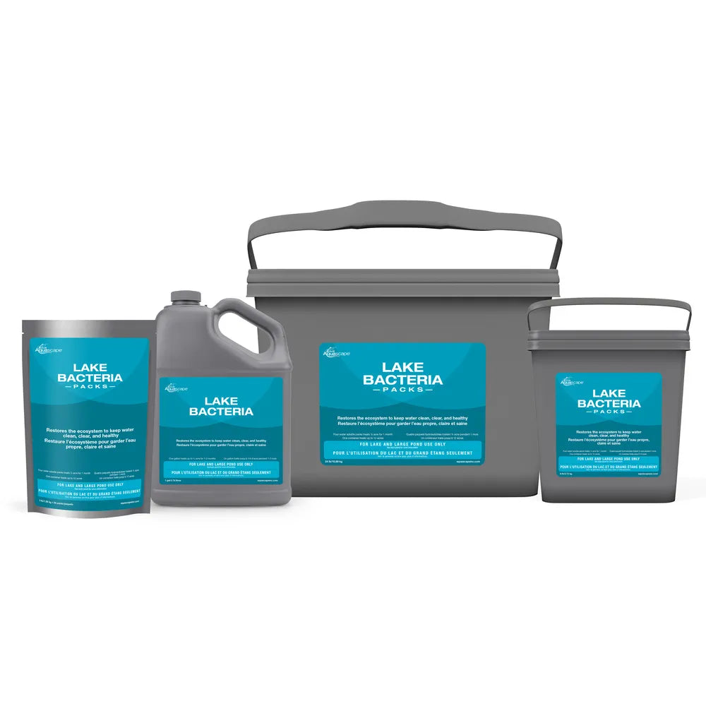 Aquascape Lake Bacteria family of sizes