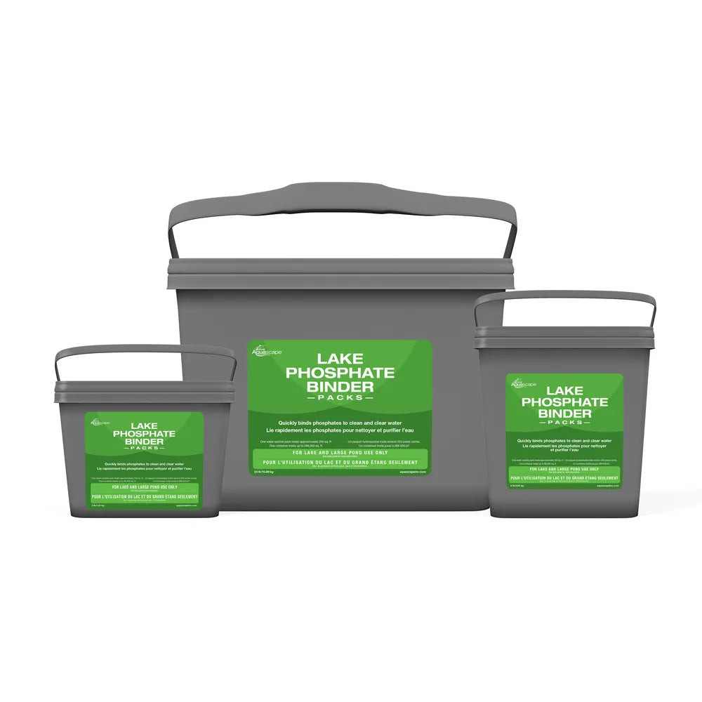 Aquascape Lake Phosphate Binder Packs family of sizes