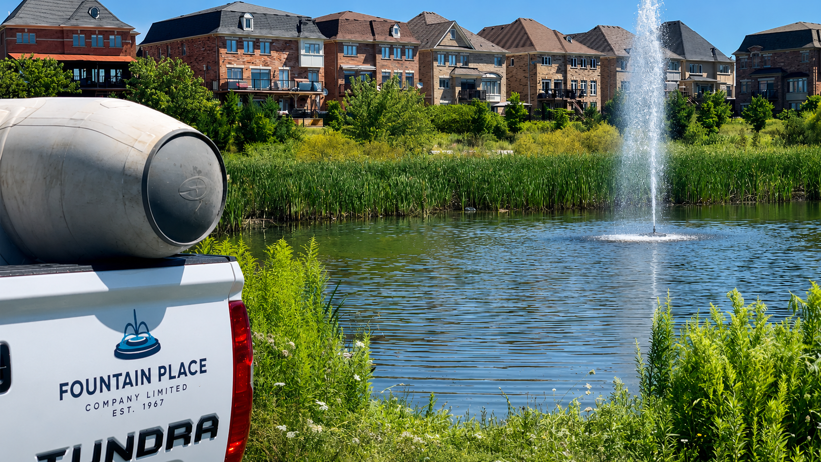 Fountain maintenance parts, pumps, nozzles and accessories for keeping pond fountains running smoothly