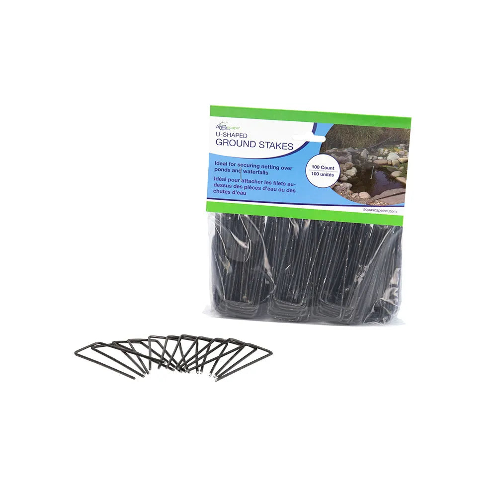 Aquascape U-Shaped Ground Stakes for pond netting