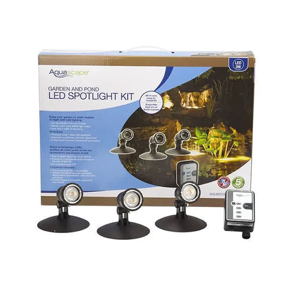 Aquascape 1-Watt Spotlight 3-Pack – Fountain Depot