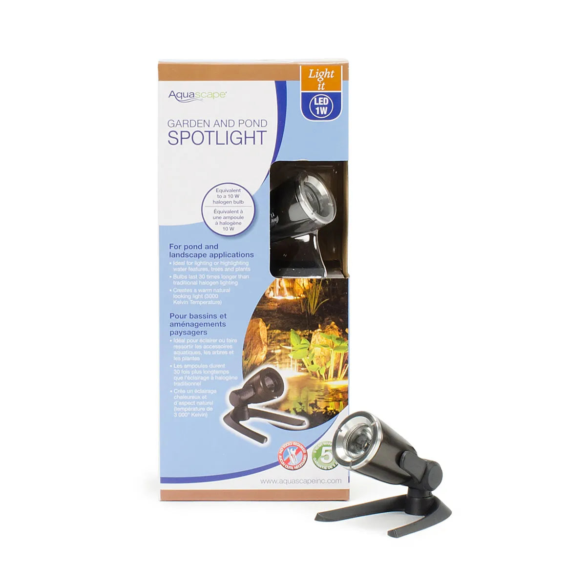 Aquascape 1-Watt LED Spotlight single