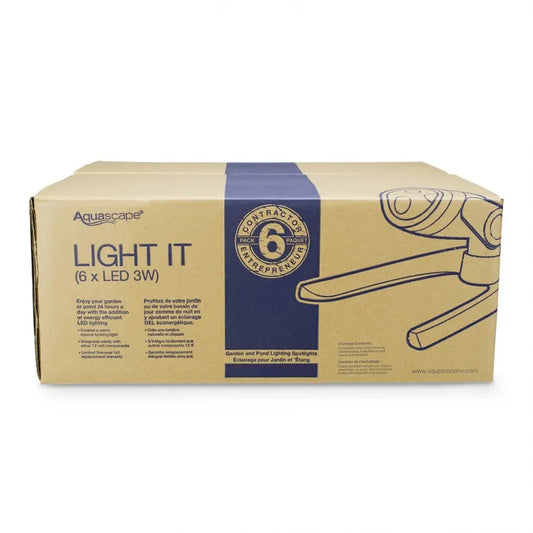 Aquascape 3-Watt Spotlight 6-Pack – Fountain Depot