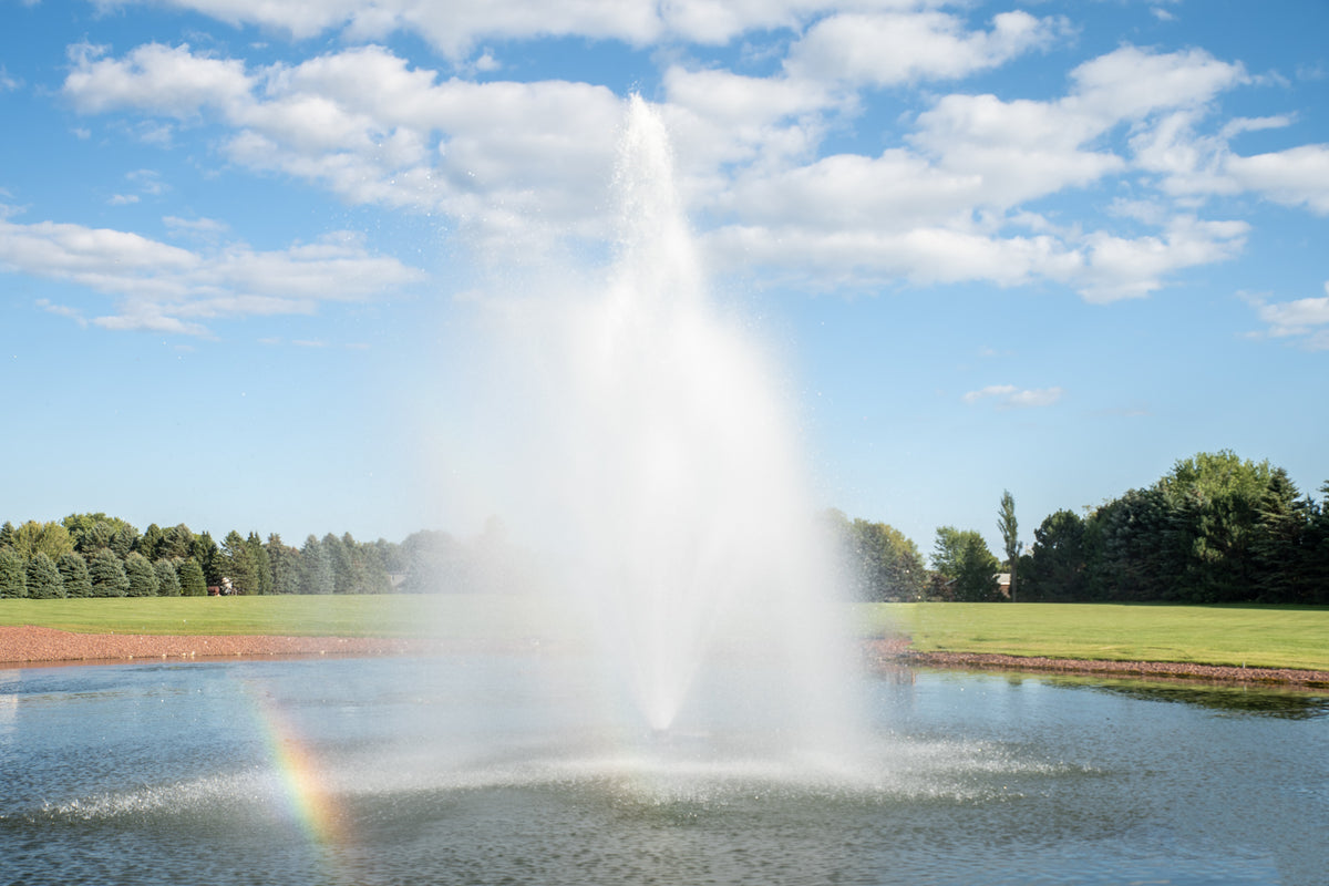 AquaMaster Masters Grand Series 7.5HP Fountain – Crystal Geyser – No Lights – Fountain Depot