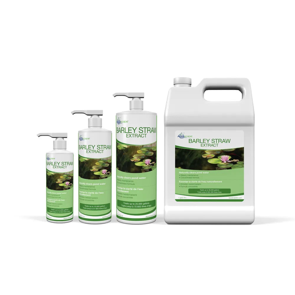 Aquascape Barley Straw Extract family of sizes – Fountain Depot