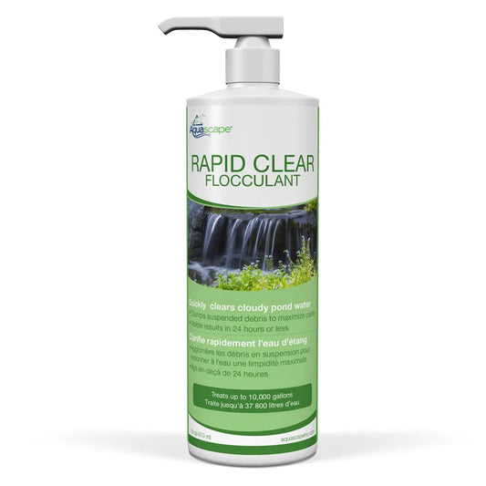 Aquascape Rapid Clear Flocculant bottle – Fountain Depot