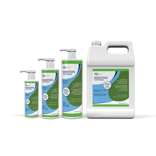 Aquascape Maintain for Ponds all-in-one water treatment family of sizes – Fountain Depot