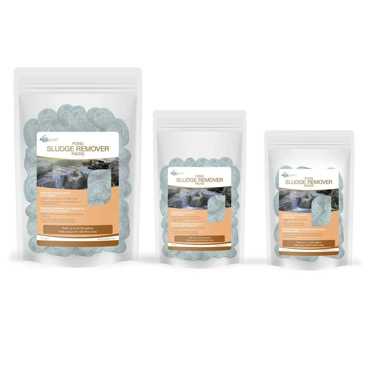 Aquascape Pond Sludge Remover Packs counts – Fountain Depot