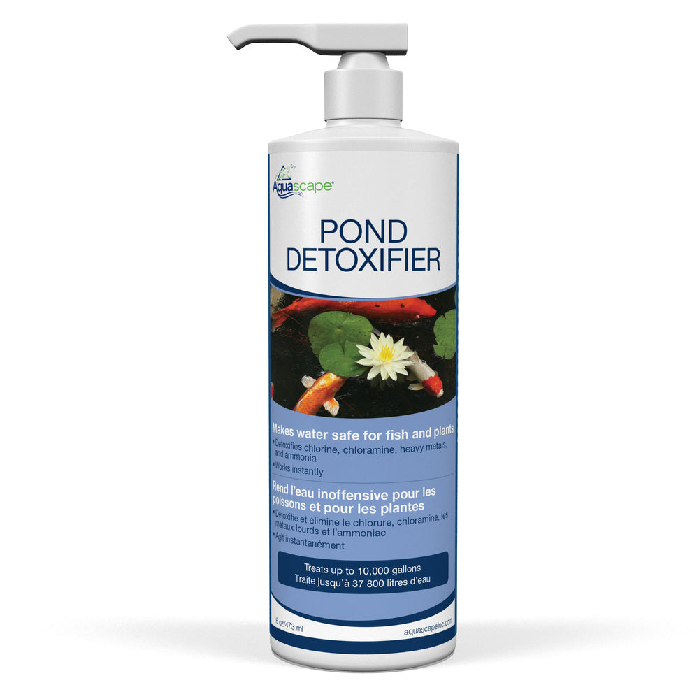 Aquascape Pond Detoxifier water conditioner bottle – Fountain Depot