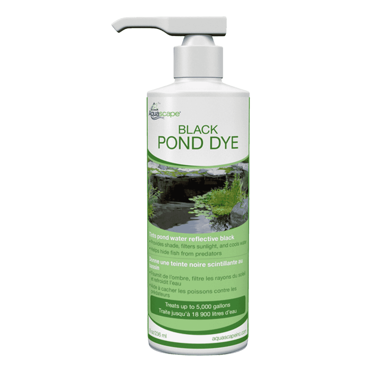 Aquascape Black Pond Dye - 8 oz / 236 ml
