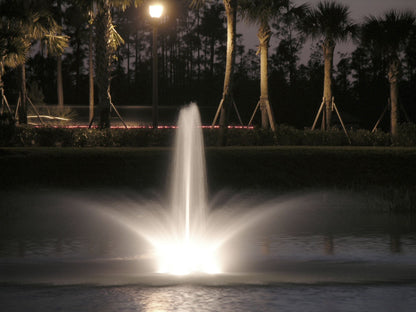AquaMaster Masters Series 1HP Fountain – Crown and Geyser – No Lights – Fountain Depot