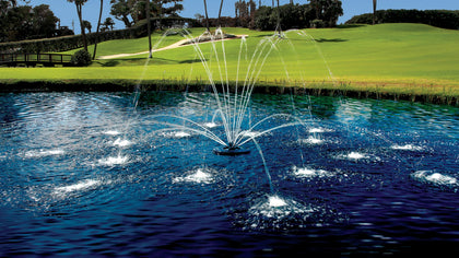 Aqua Control Evolution Series Floating Fountain - Spider & Arch