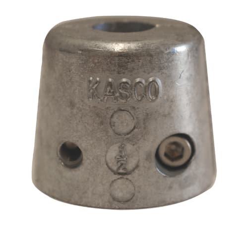 Kasco replacement zinc anode assembly for 1/2 inch motor shaft