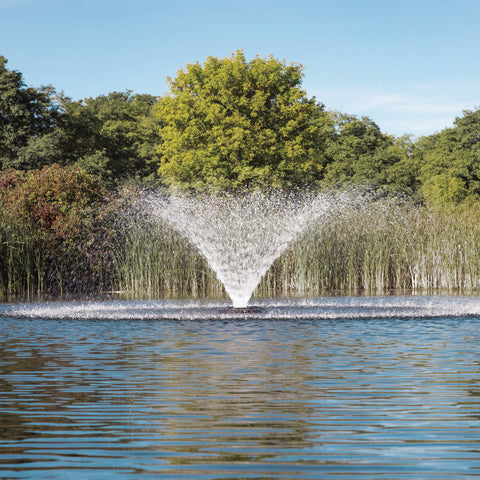 Kasco “V” Pattern 2400VFX Aerating Floating Fountain (120V) – Fountain Depot