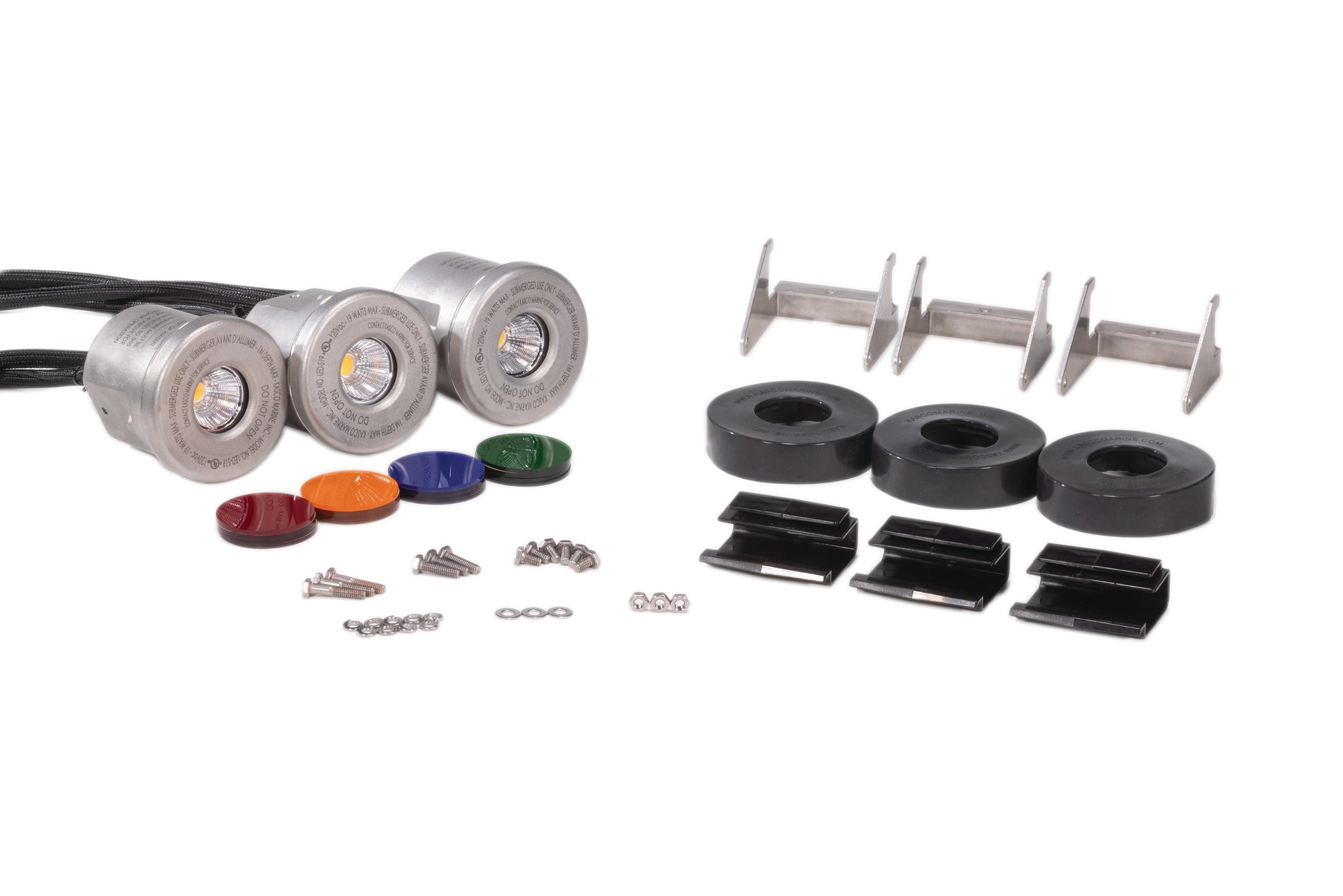 Kasco Stainless Steel 3 LED Light Kit – Fountain Depot