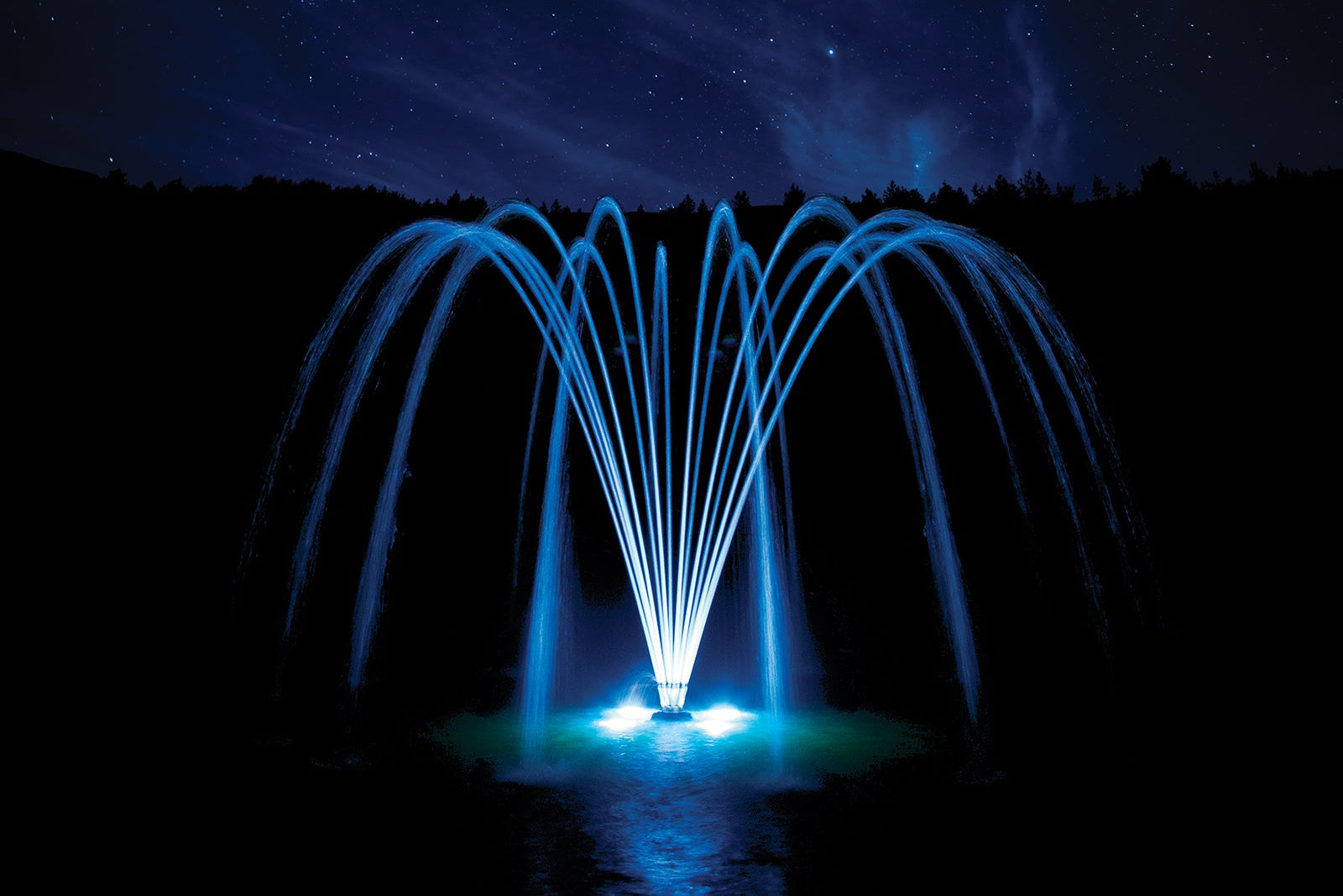Aqua Control Select Series 2 Aerating Bundle (Single Phase) – Cluster Arches (Nozzle B) – No Lights – Fountain Depot
