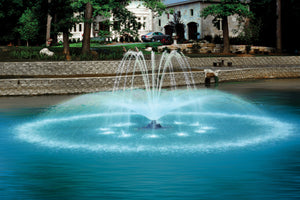 Aqua Control Select Series 2 Aerating Bundle (Single Phase) – Super Lily (Nozzle A) – No Lights – Fountain Depot