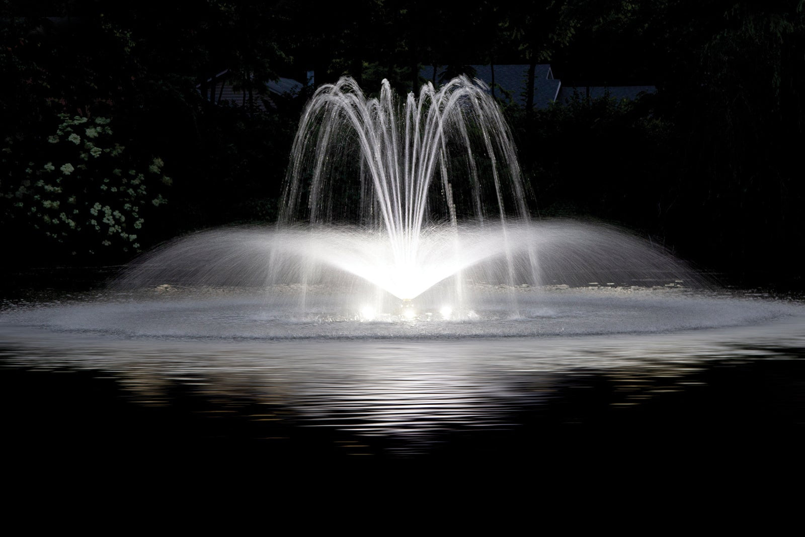 Aqua Control Select Series 2 Aerating Bundle (Single Phase) – Super Lily (Nozzle A) – No Lights – Fountain Depot
