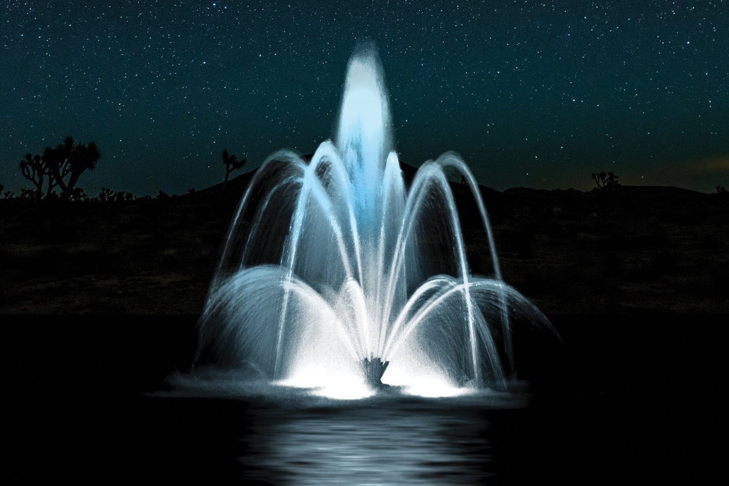 Aqua Control Select Series 2 Aerating Bundle (Single Phase) – Trillium (Nozzle B) – No Lights – Fountain Depot