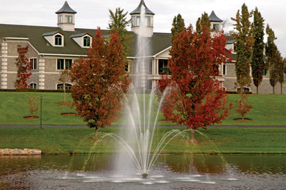 Aqua Control Select Series Fountain Bundle (Single Phase) – Fleur de Lis (Nozzle B) – No Lights – Fountain Depot