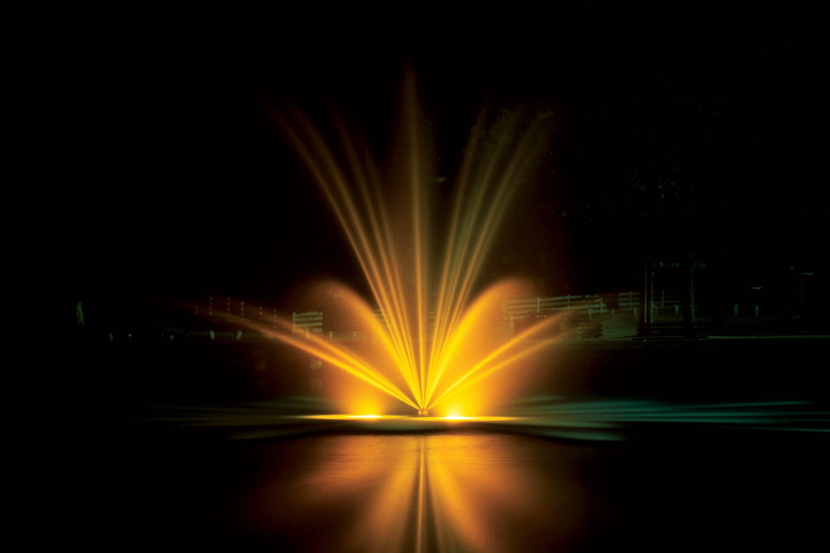 Aqua Control Select Series Fountain Bundle (Single Phase) – Spoke & Trellis (Nozzle A) – No Lights – Fountain Depot