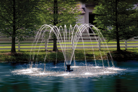 Aqua Control Select Series Fountain Bundle (Single Phase) – Trellis (Nozzle A) – No Lights – Fountain Depot